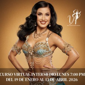 BELLYDANCE INTERMEDIO POR ZOOM ENERO 2026 - ABRIL 2026