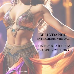 BELLYDANCE INTERMEDIO POR ZOOM ABRIL - JUNIO 2026