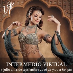 BELLYDANCE INTERMEDIO POR ZOOM JULIO A SEPTIEMBRE 2026